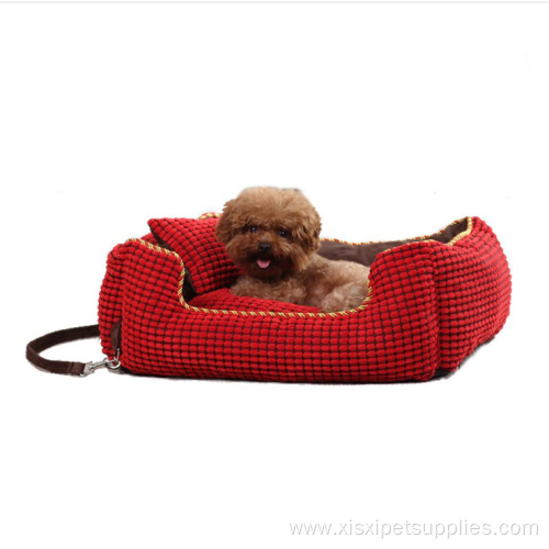 bed with pillow removable and washable corn kernel